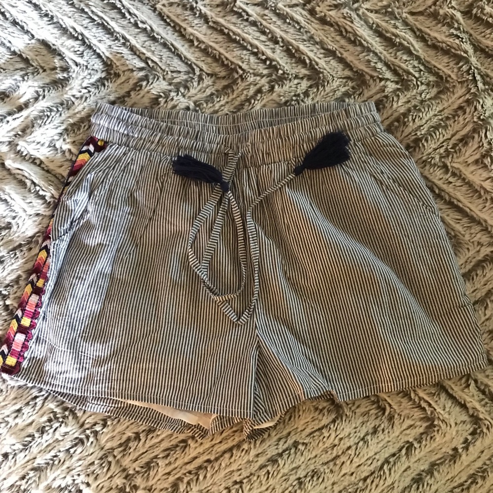 Francesca’s patterned shorts
